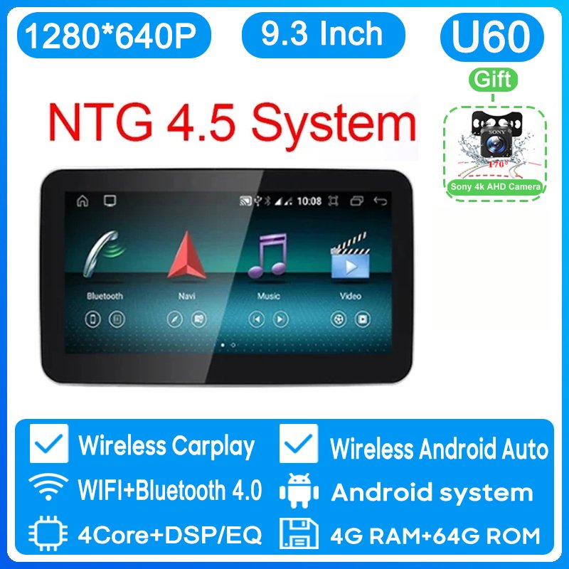 

Автомобильный мультимедийный плеер с HD-экраном, Wi-Fi, 4G, DVD, GPS, для Mercedes Benz ML GL W166 X166 2012 - 2015 Android CarPlay