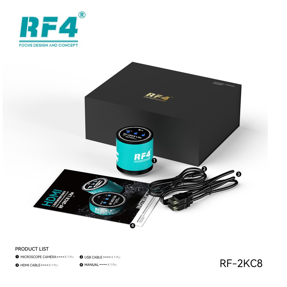 

Микроскоп RF-2KC8 1080P HD 500X