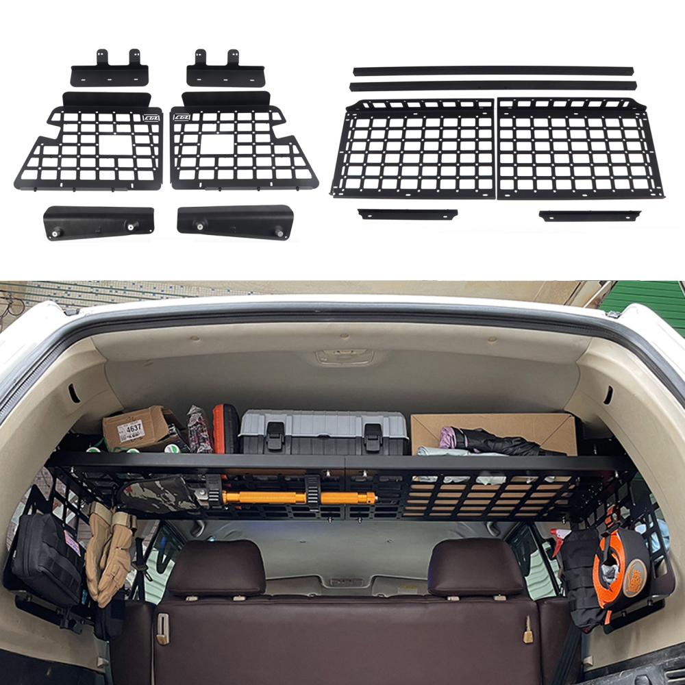 

Для Mitsubishi Pajero V80 V93 V95 V97 V98 2007-2021 5dr задний багажник, органайзеры для багажа, аксессуары для задней полки багажа