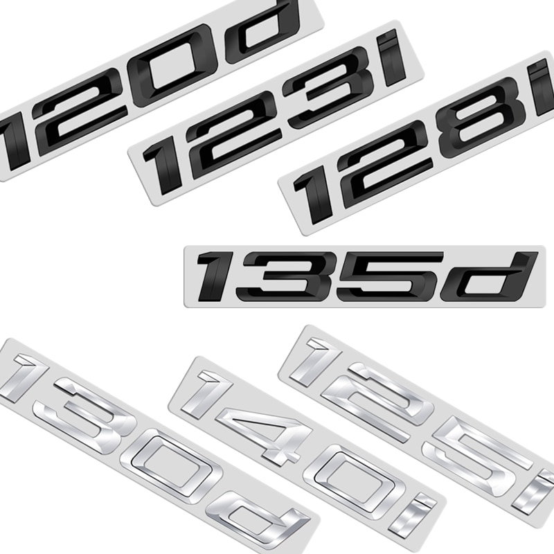 

Наклейка для багажника BMW 114i 141d 116i 116d 118i 118d 120i 120d 123d 125i 125d