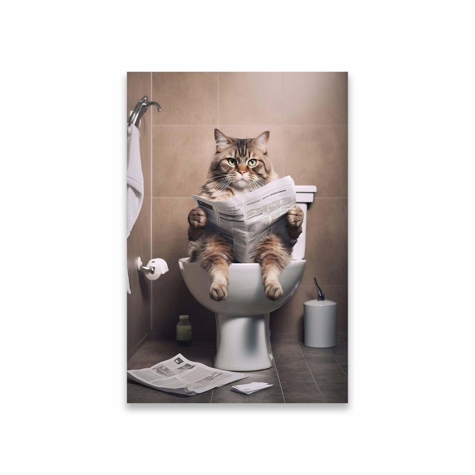 

Настенный постер с котом