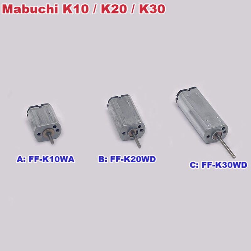

Mabuchi FF-K10WA-5Z215 мини двигатель постоянного тока 3В