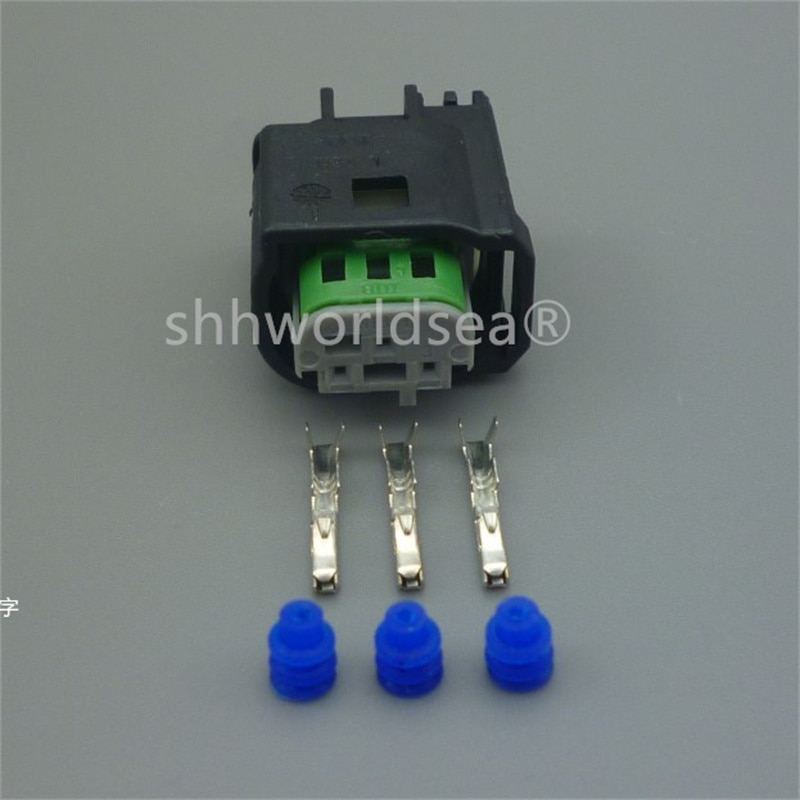 

3-контактный разъем датчика парковки 2-967642-1 для Ford F150 Opel Astra Zafira Citroen для Peugeot 308 для BMW Cadillac Кабельная вилка