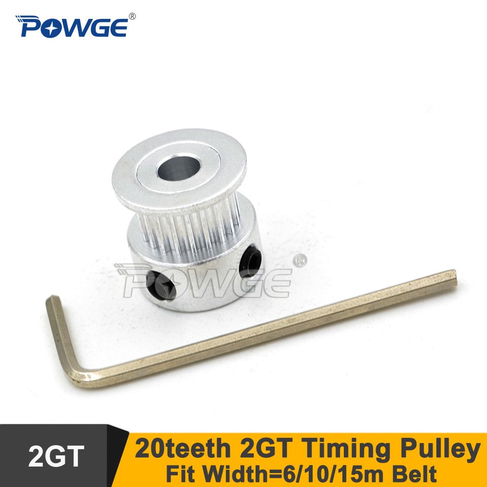 

POWGE 20-зубчатый алюминиевый шкив 2GT