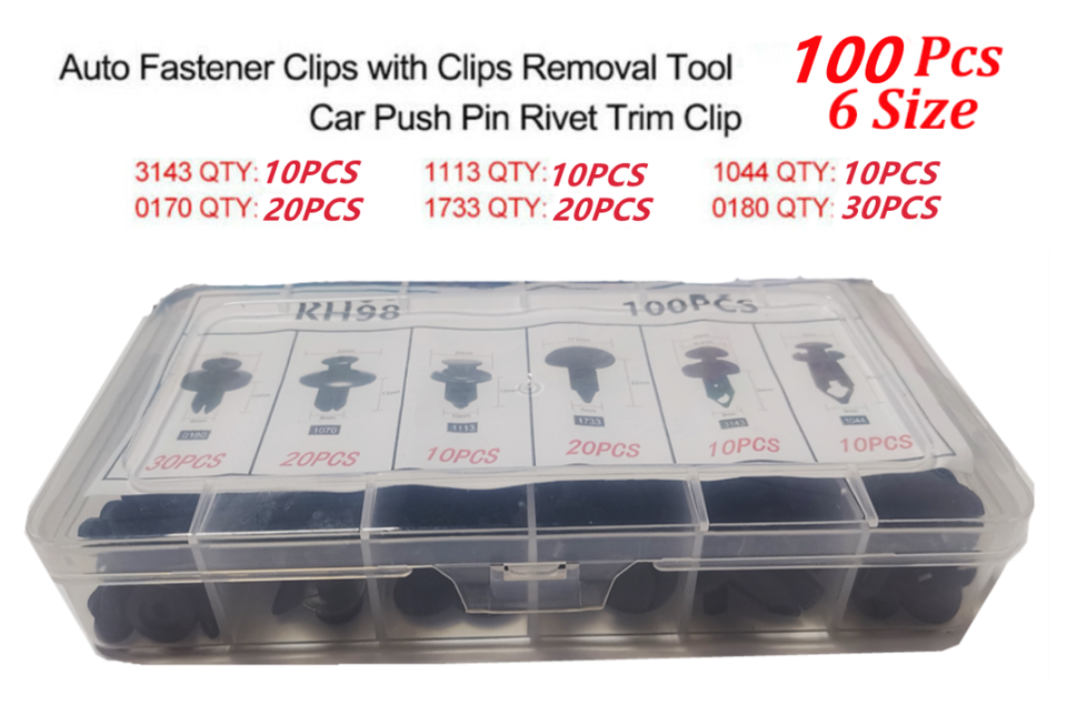 

Fastener Clip Mixed Car Body Push Retainer Pin Rivet Bumper Door for Toyota Camry Prado Highlander RAV4 Crown Reiz Corolla Vios