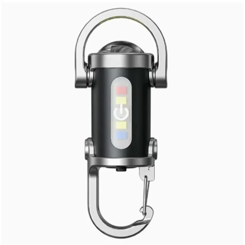 

USB-фонарик Flashlight алюминиевый красный синий