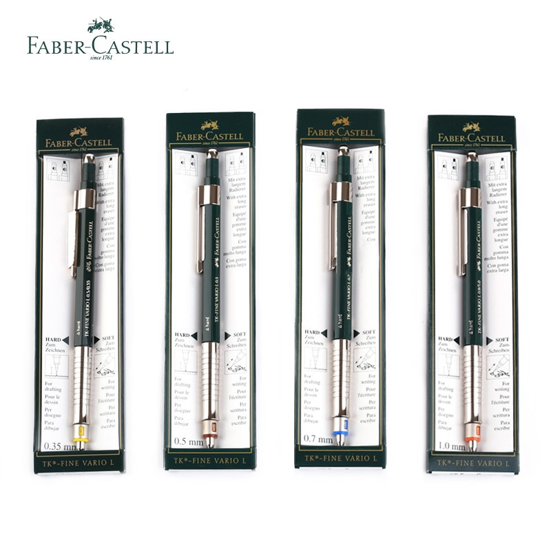 

Faber-Castell Механические карандаши 0.35/0.5/0.7/1.0 мм