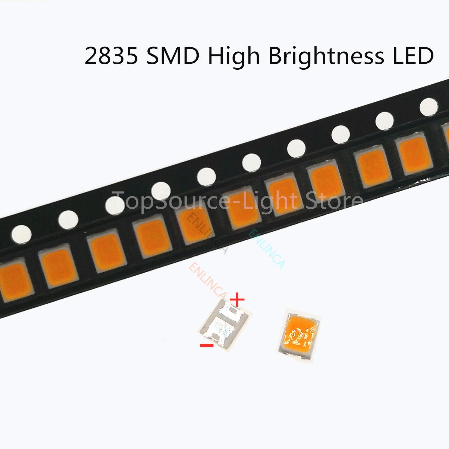 

Светодиодные чипы 2835 SMD 1 Вт теплый/холодный белый 50 шт.