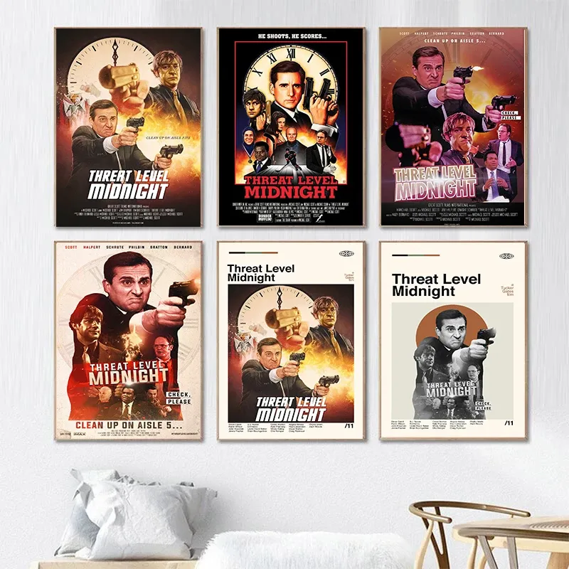 

Канвасная картина "Threat Level Midnight"