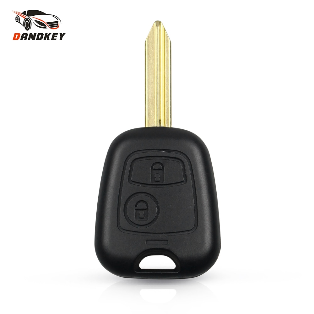 

Чехол Dandkey для дистанционного ключа с 2 кнопками для Citroen Xsara Picasso Berlingo 2002 2003 2004 2005 2006 2007 2008