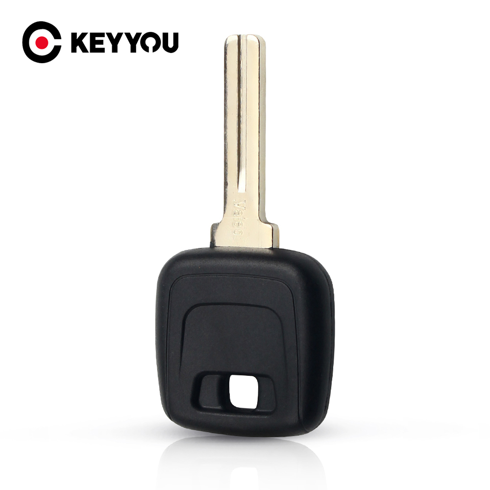 

KEYYOU 10 шт. Автомобильный Транспондер чехол для ключа подходит для VOLVO S40 V40 S60 S80 XC70 оригинальный копировальный ключ без надписей NE66 чехол для автомобильного ключа