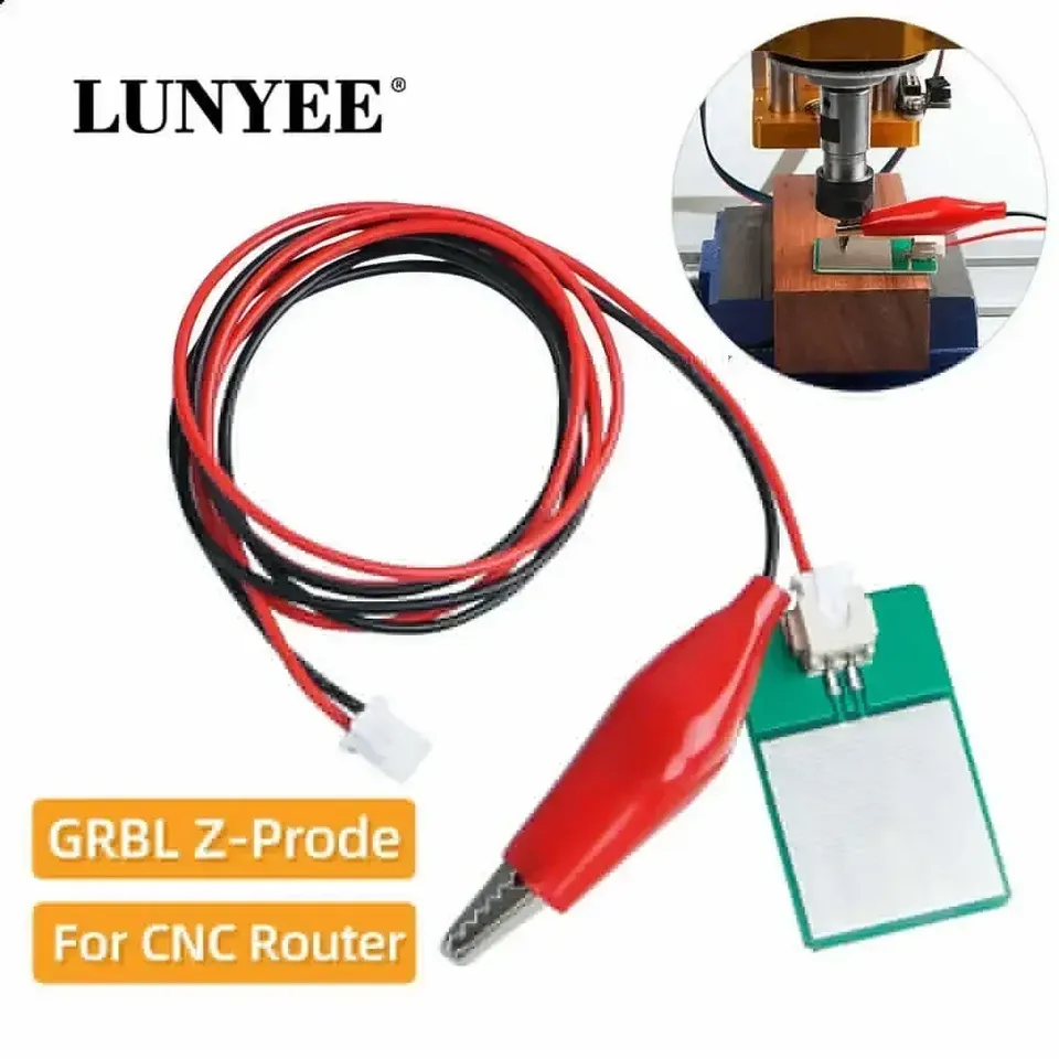 

Инструмент с сенсорной панелью фрезерного станка с ЧПУ для 3018Pro/ЧПУ Grbl Z Probe CNC Z-A Xis Router Сенсорная пластина Настройка инструмента Зонд Аксессуары Новый