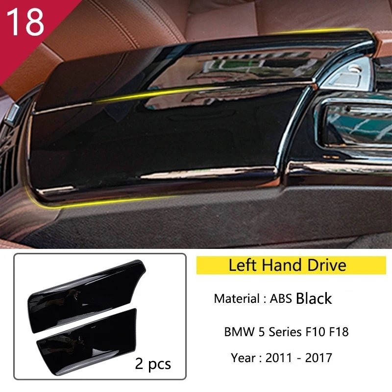 

Для BMW 5 серии F10, аксессуары, Стайлинг автомобиля, внутренняя центральная консоль, панель переключения передач, декоративная полоса, наклейка, накладка, авто