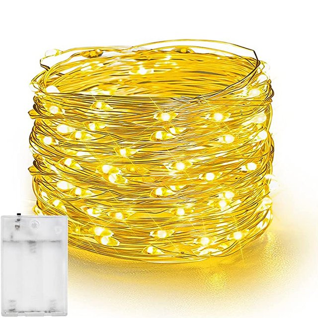

DUUINO Гирлянда медная проволока 100 LED