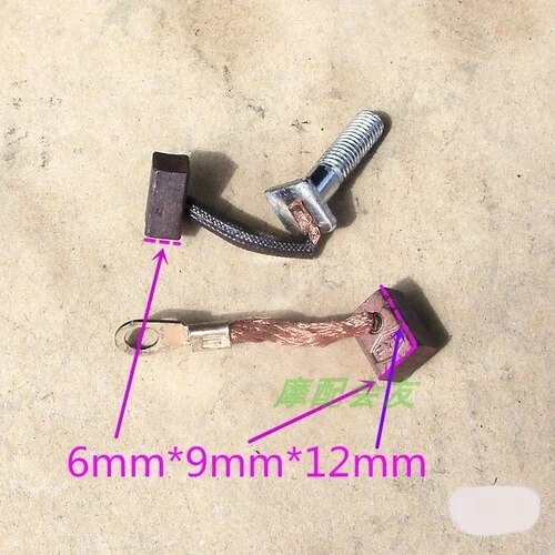 

Угольная щетка для мотоцикла GY6 CA250 WH100, стартер Honda GS GN CBT125