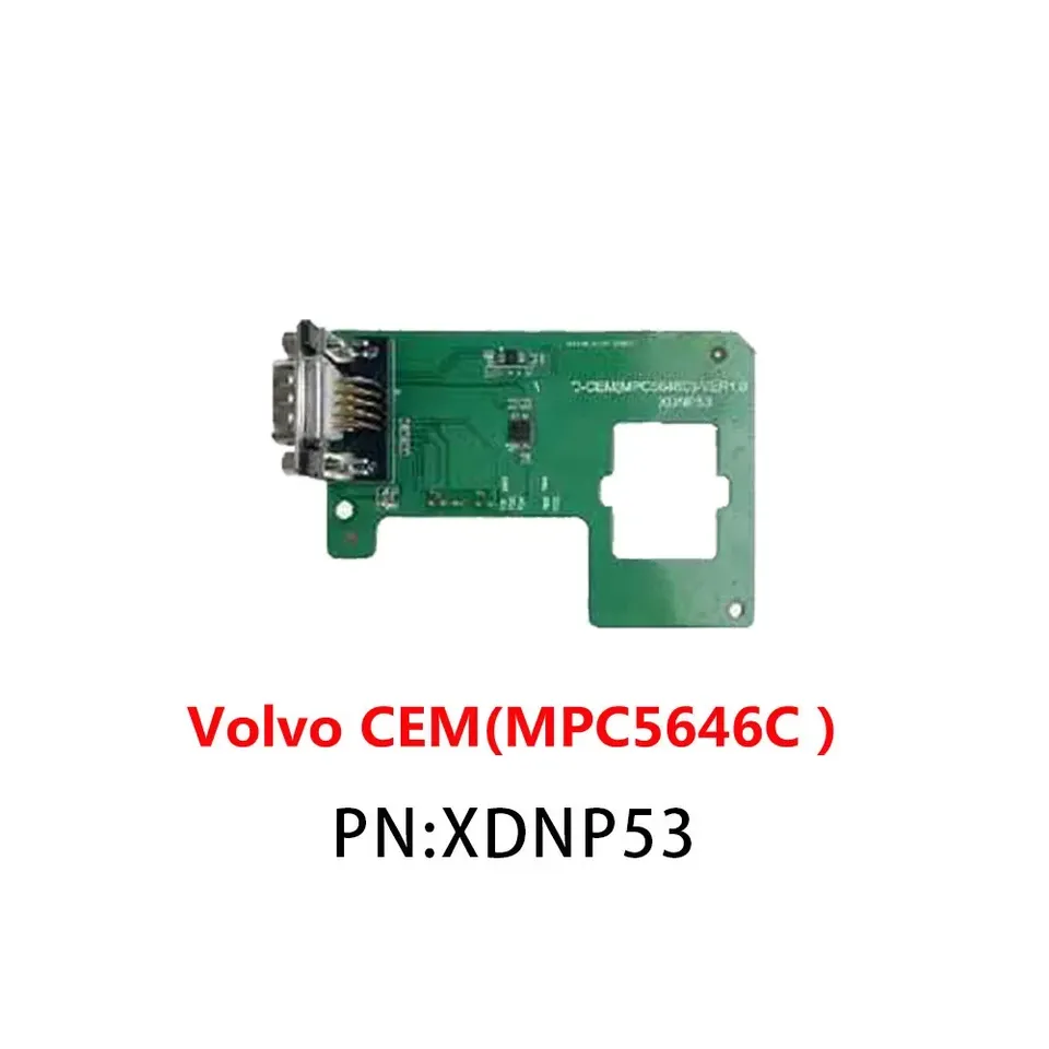 

Xhorse XDNP53 для адаптера Volvo CEM (MPC5646C) работает с MINI Prog и Key Tool Plus