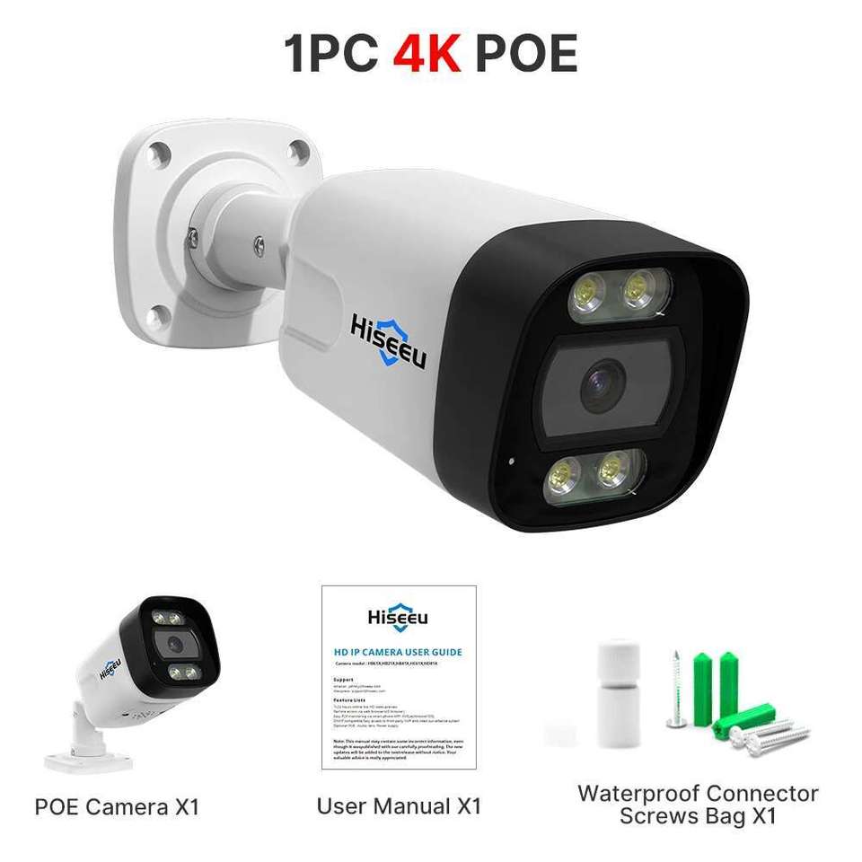 

Hiseeu POE Outdoor 5MP Xiongmai IP-камера