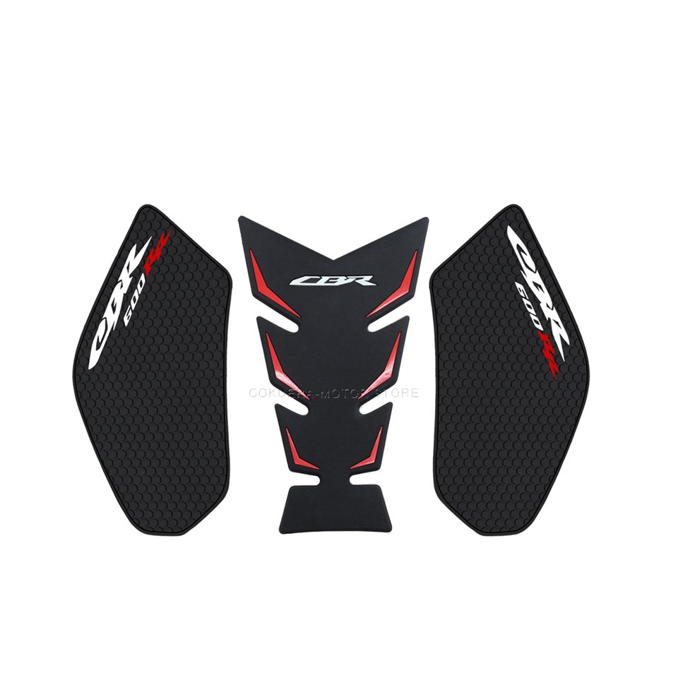 

Для CBR600RR CBR 600RR 2003-2006 наклейка на бак, аксессуары для мотоциклов, нескользящие боковые наклейки на топливный бак