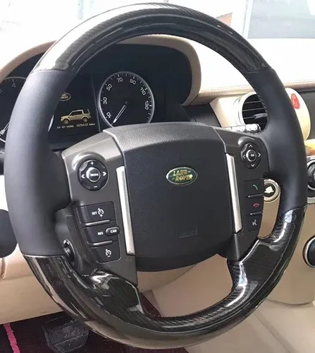 

Чехол на руль для Land Rover Range Rover Evoque Freelander 2 Discovery 4 3 DIY Sew