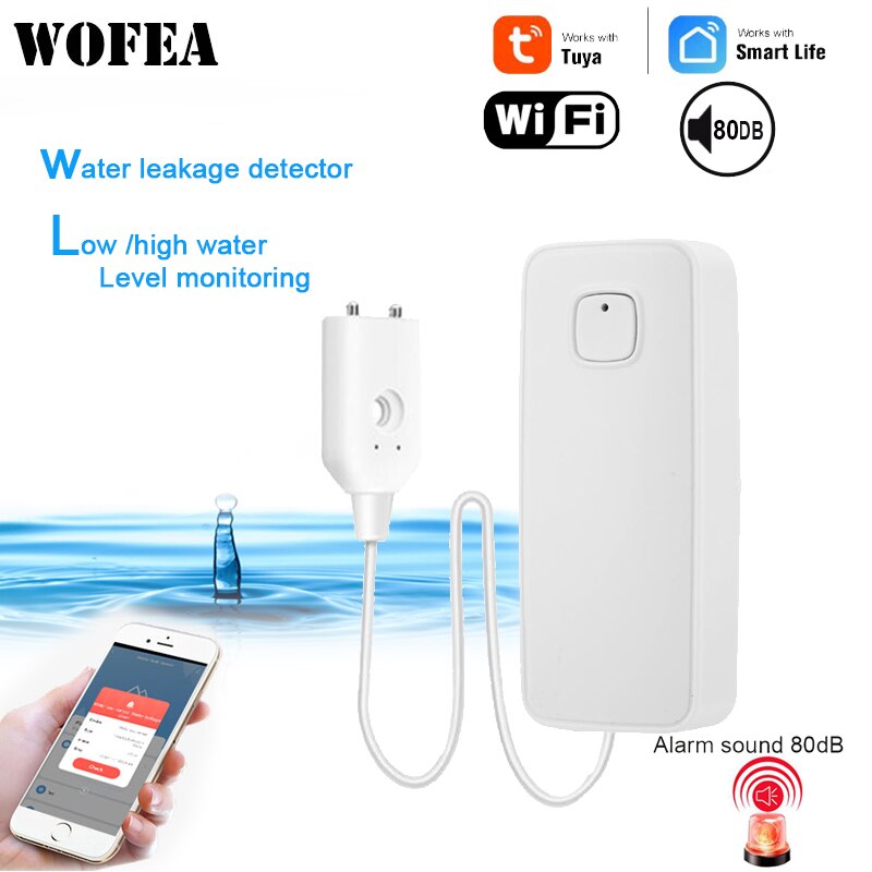 

Датчик утечки воды Wofea WWT01