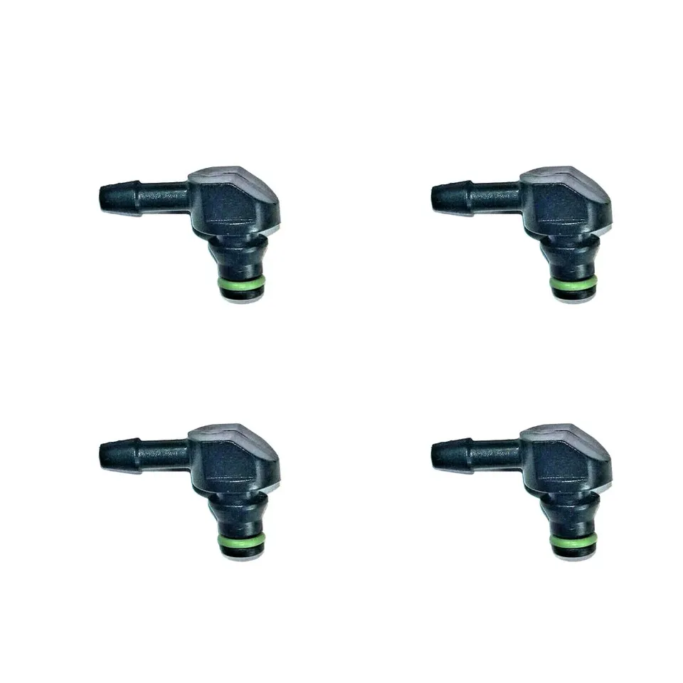 

4 шт., соединитель возвратной трубы форсунки дизельного топлива Common Rail для Bosch 110, Т-образная труба L, аксессуары для форсунок, детали