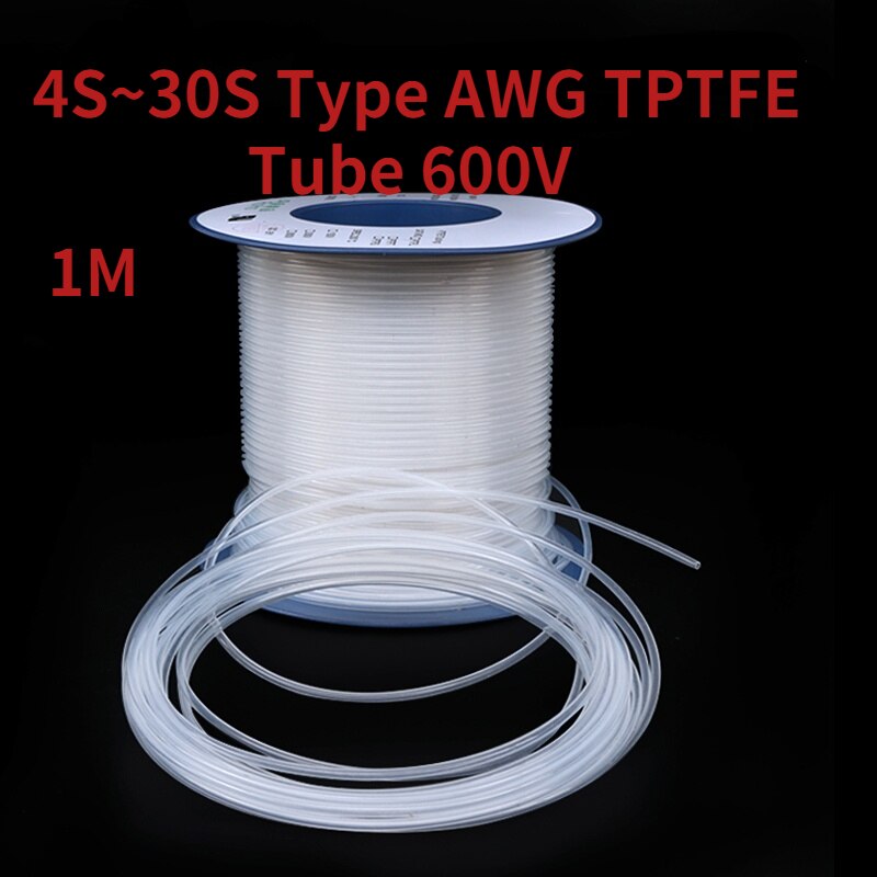 

ПТФЭ трубка 4S~30S AWG 600В 1 м