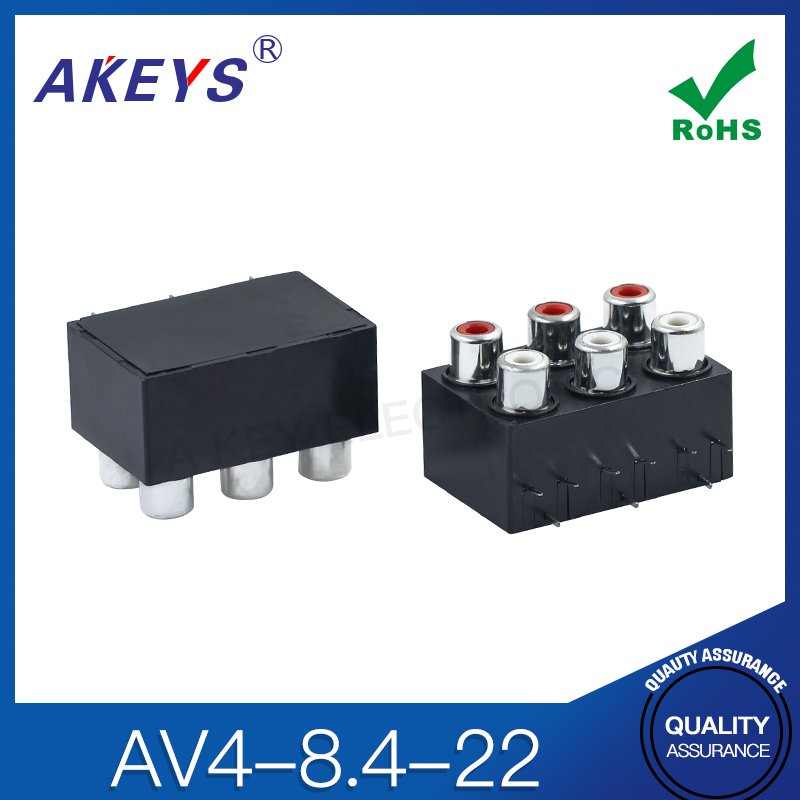 

Разъемы AV6-8.4-22 AKEYS