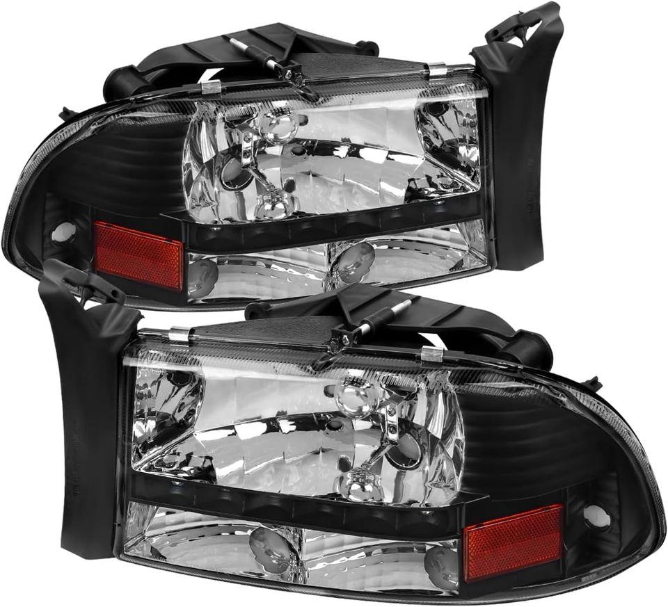 

2 шт., задние фары для Dodge 97-04 Dakota 98-03 Durango Black, 1 шт.