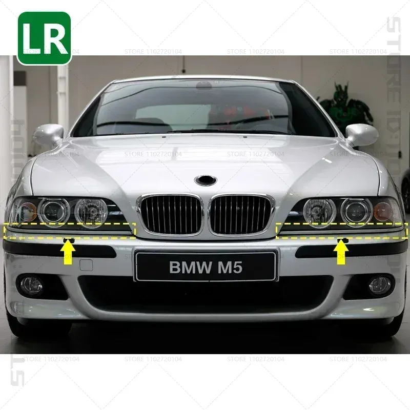 

Для 1996-2003 E39 BMW 525i 528i 530i 540i 540iP M5 нижняя накладка на фару 51138168809 51138168810