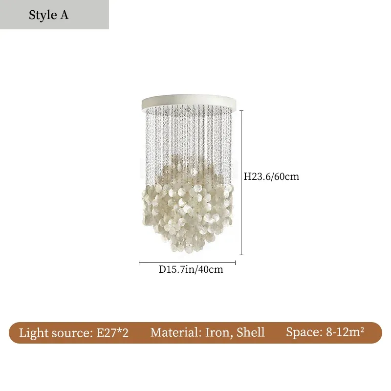 

Подвесная люстра Shell Lights Homelover