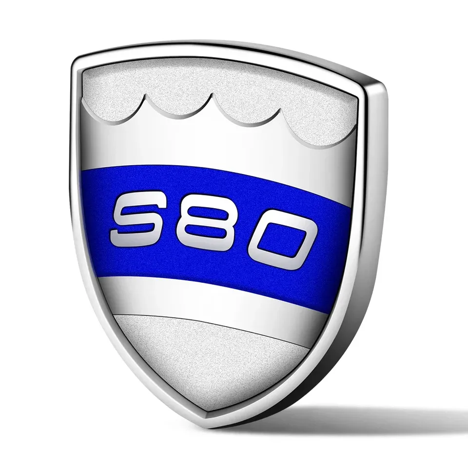 

Металлическая Наклейка для багажника Volvo C30 S40 S60 S60L S80 S80L S90 V40 V60 V90 XC40 XC60 XC90