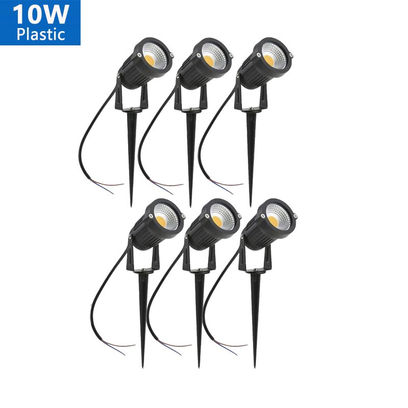 

Светодиодные садовые фонари Zhengde lighting YT-CDF5W 10 Вт черного цвета
