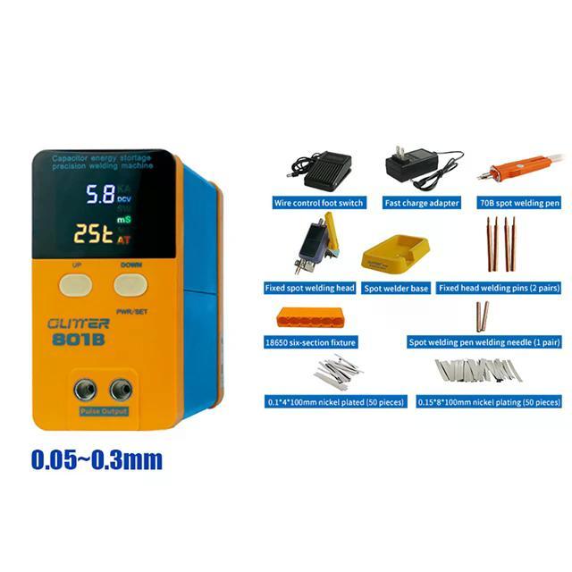 

DIGISIX GLITTER 801B Импульсный аппарат точечной сварки 11,6 кВт 500А