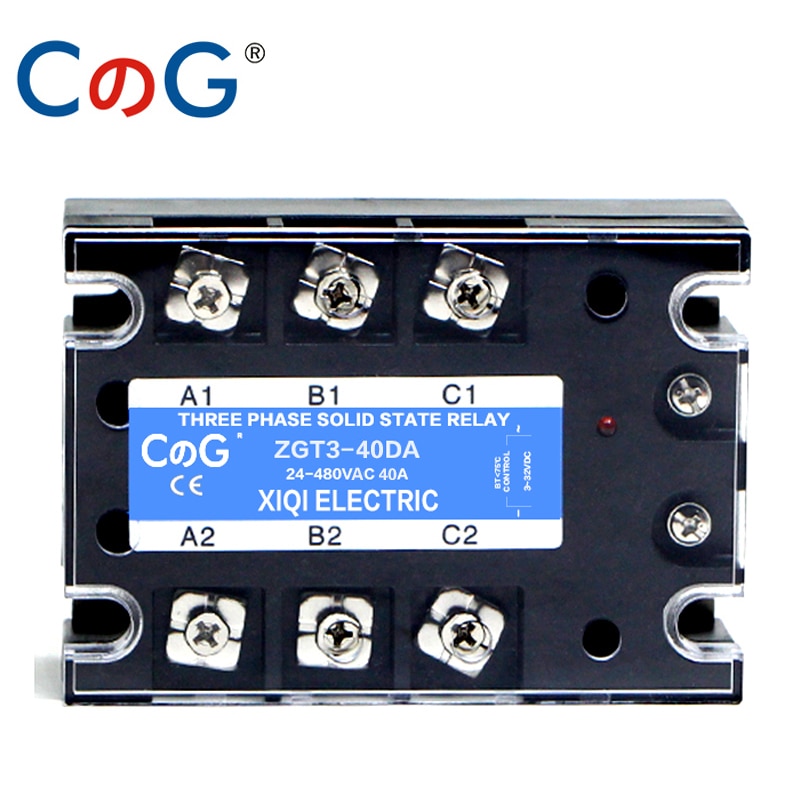 

CG ZGT3-10DA/25DA/40DA трехфазное твердотельное реле