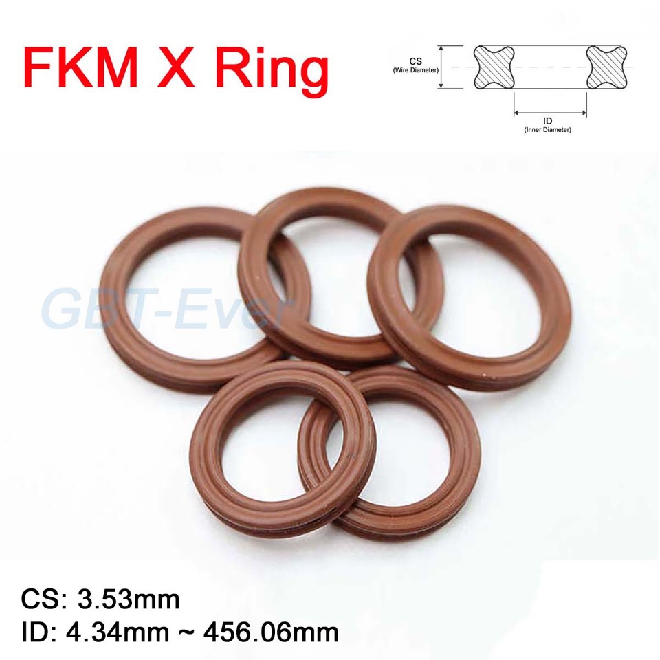 

Фторрезиновая прокладка X-Ring CS 3,53 мм коричневая