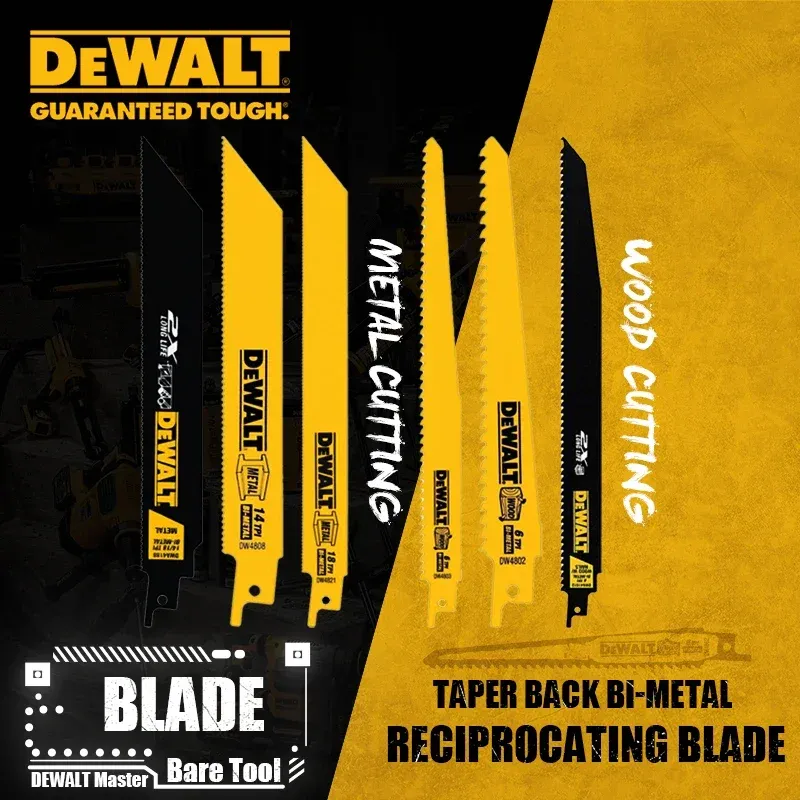 

DEWALT полотна для сабельных пил биметаллические для резки дерева