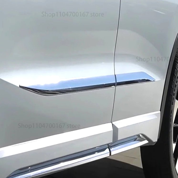 

Новый! Для Mitsubishi outlander 2022 2023, молдинг кузова автомобиля, боковая накладка на дверь, защитная наклейка, декоративная полоса, внешние аксессуары