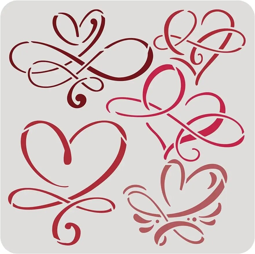 

Пластиковые трафареты для творчества Beebeecraft