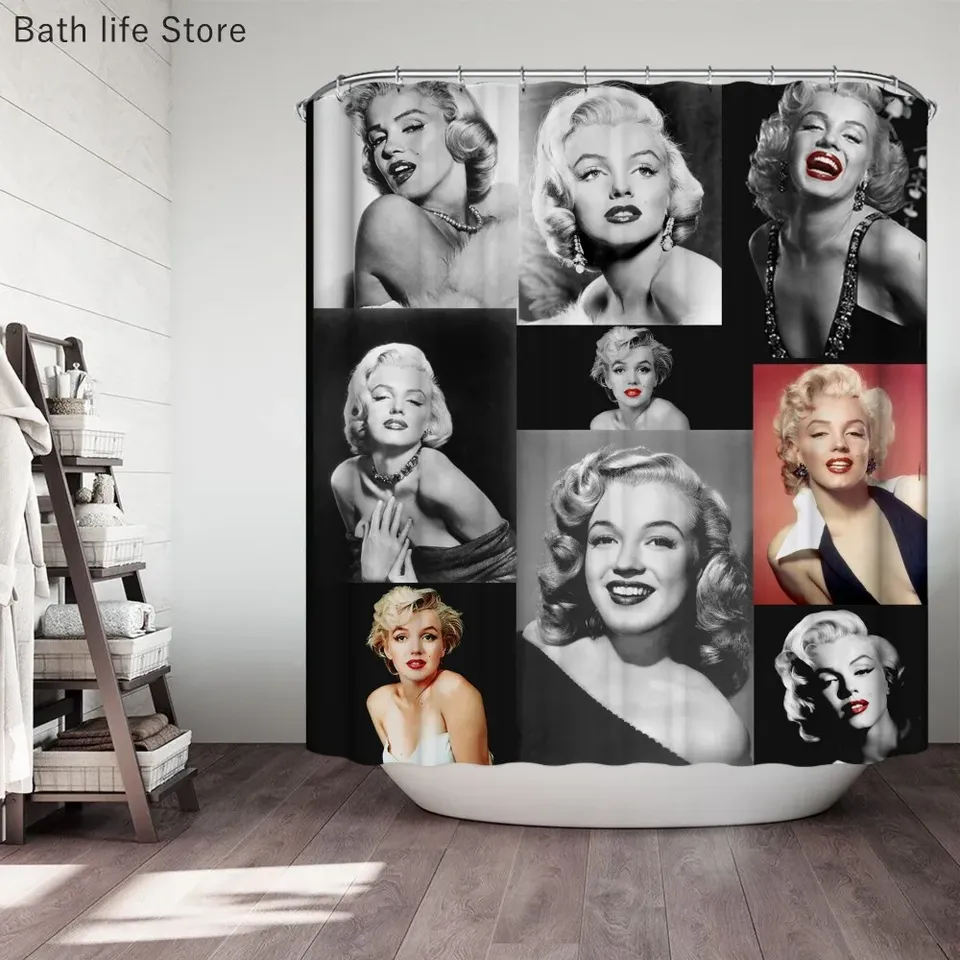 

Занавеска для душа M-Marilyn Monroe 180x180 см