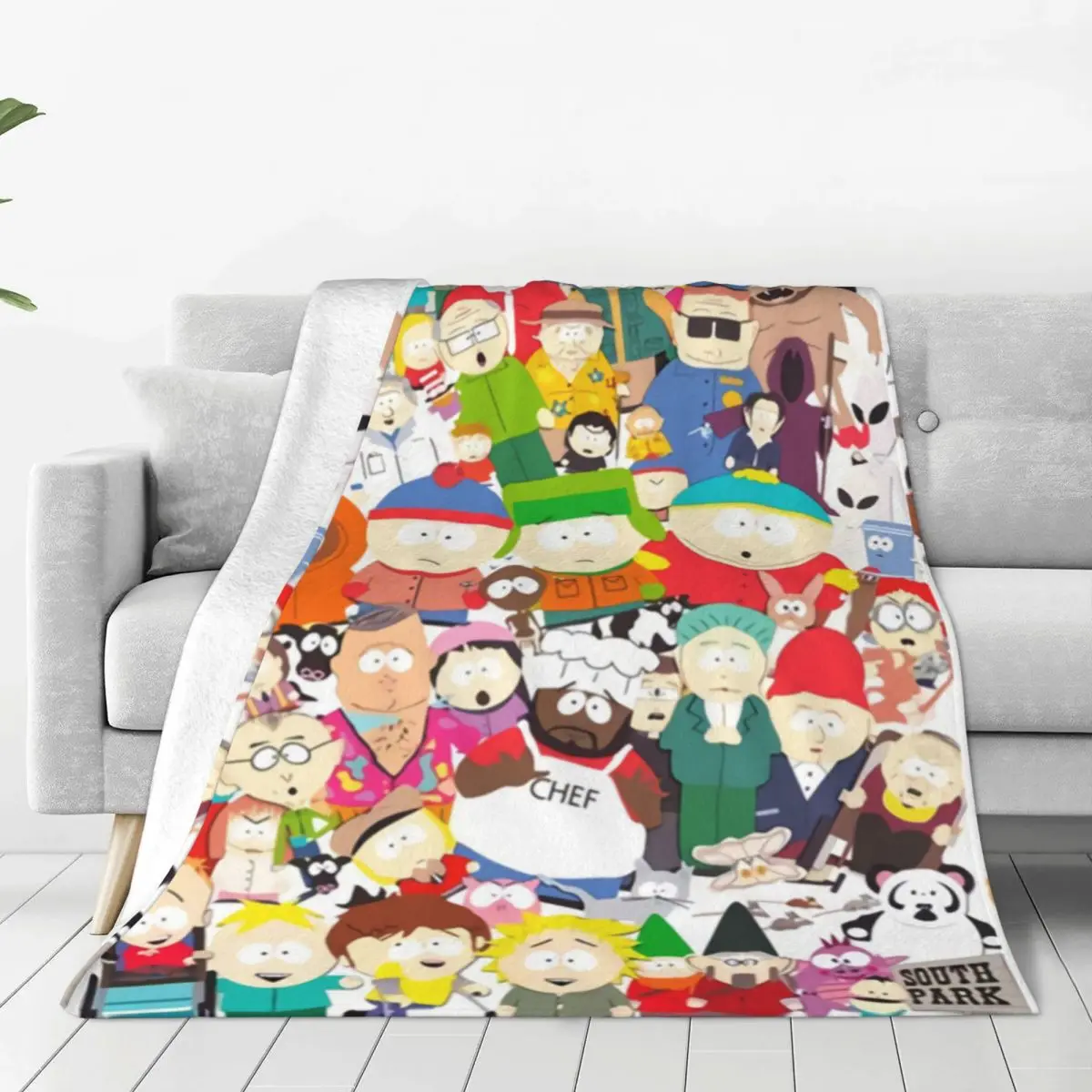 

Фланелевое одеяло Southpark для дома