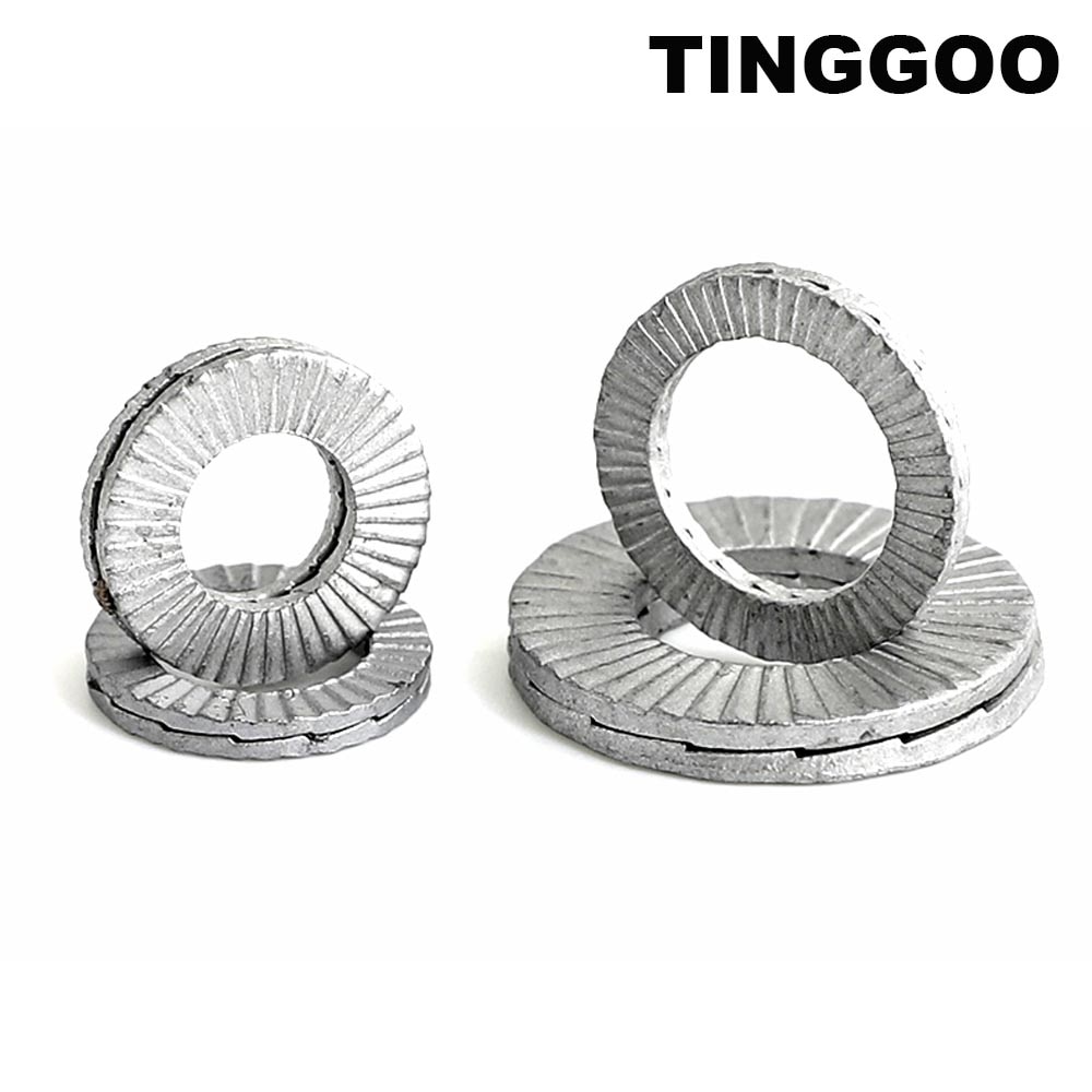 

Самоблокирующие шайбы TINGGOO DIN25201 из нержавеющей стали 304