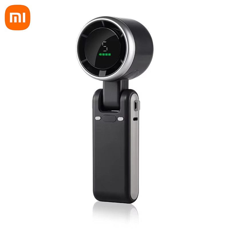 

Мини-турбинный вентилятор Xiaomi - портативный USB-перезаряжаемый портативный для настольного кемпинга и альпинизма, подвесной маленький вентилятор на шею