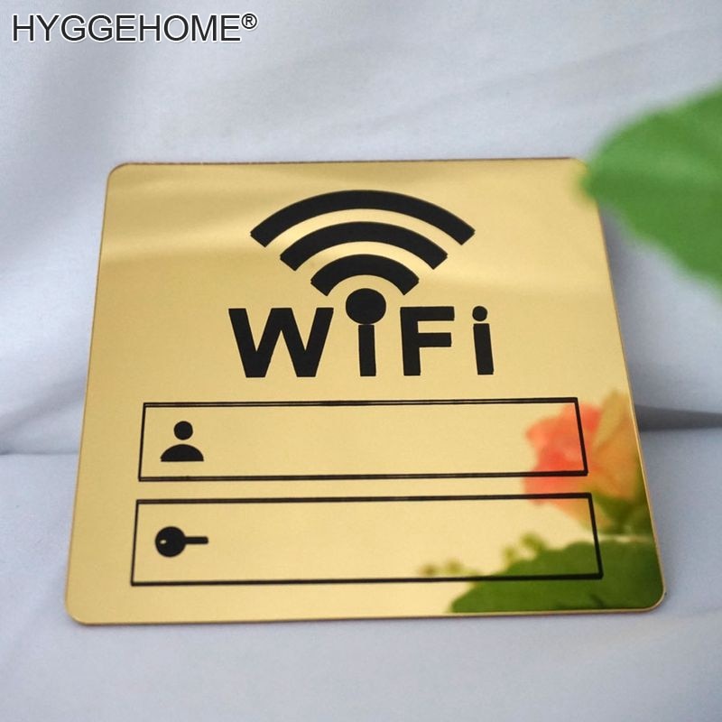 

Зеркальные наклейки Wi-Fi JEHOADDAN