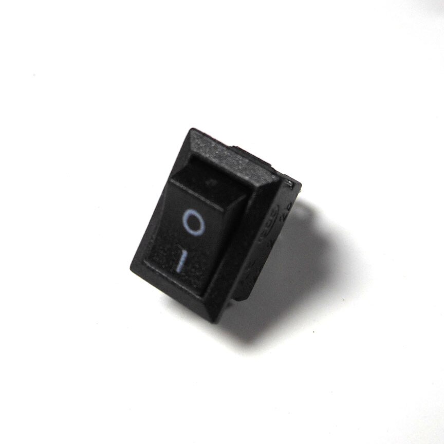 

Черный пластиковый клавишный выключатель KCD1-11 117S 250VAC/3A 6A 125V AC 2P (10 шт.)