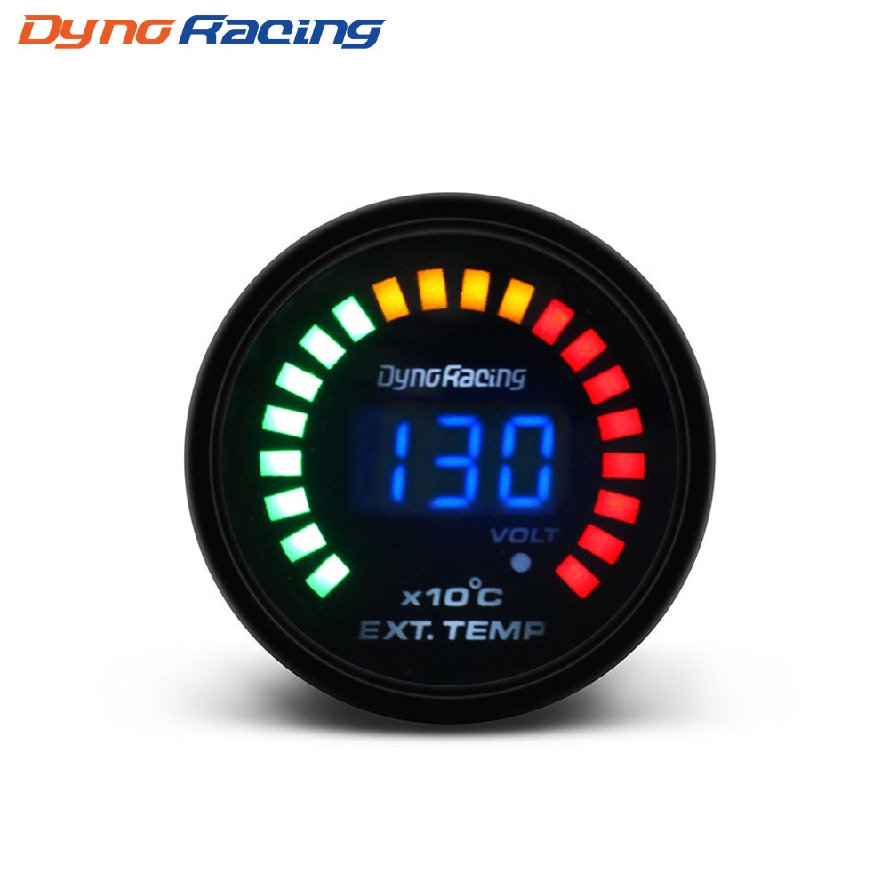 

Dynoracing 2 "52 мм Digital 20 светодиодный EGT датчик температуры отработавших газов Авто Стайлинг чность Температура инструмент для диагностики автомобиля, метр BX101458