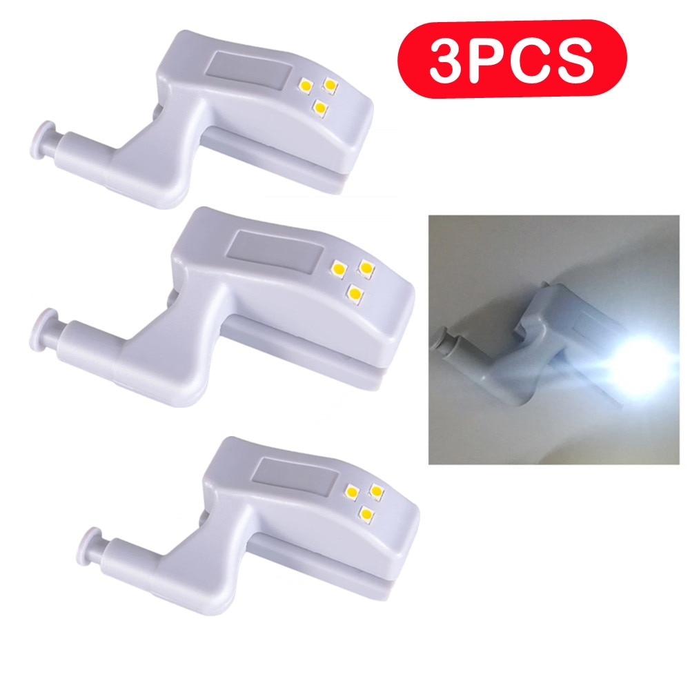 

3 шт., сенсорные LED лампы для шкафа Aswesaw
