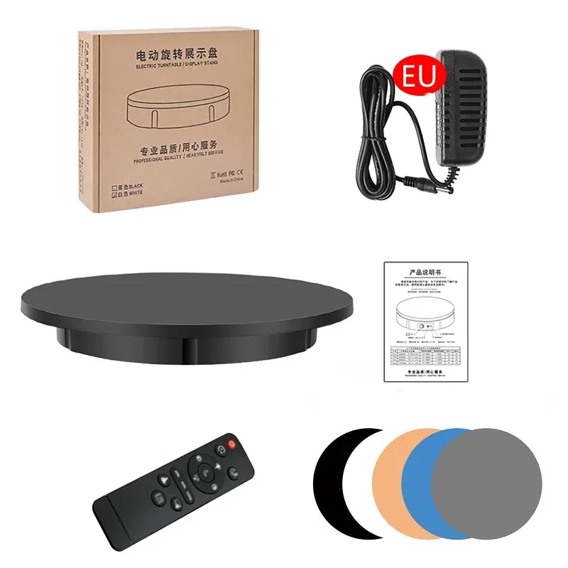 

Большой электрический поворотный стол на 360° ° Панорамная фотография, видеосъемка, дисплей, платформа, выставка, вращающийся стенд