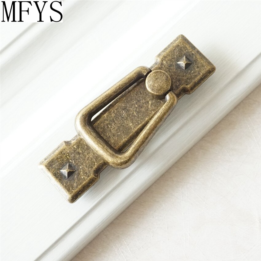 

Ручки для шкафов MFYS, античная бронза/черный, цинковый сплав