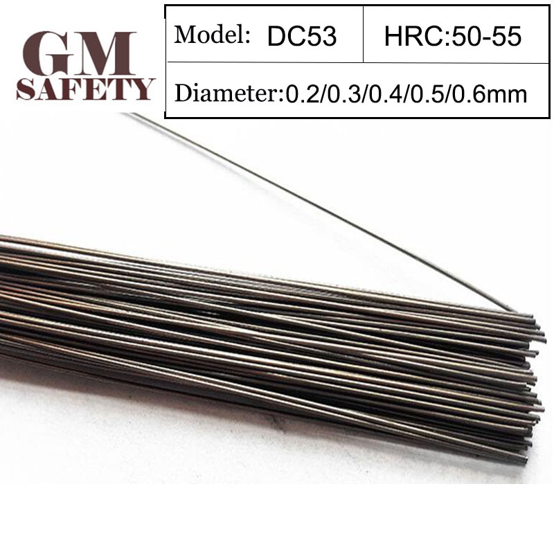 

Наполнитель для сварочной проволоки GM DC53 0,2/0,3/0,4/0,5/0,6 мм для ремонта сварки, высокая твердость для холодной работы стали, 200 шт./1 трубка GMDC53