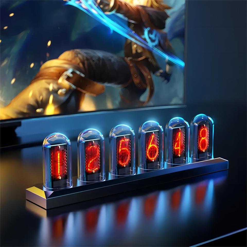 

RGB светодиодные часы Newstyle